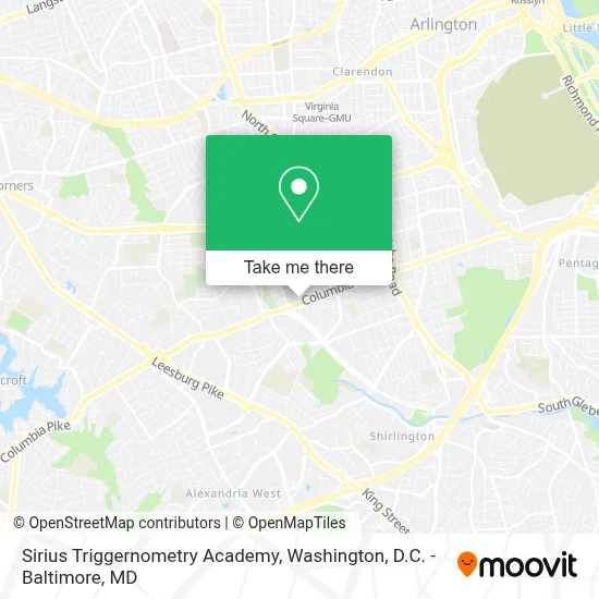 Sirius Triggernometry Academy map