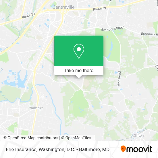 Erie Insurance map