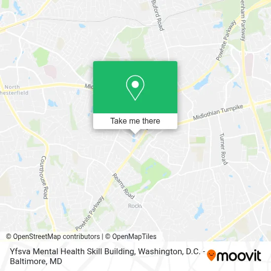 Yfsva Mental Health Skill Building map