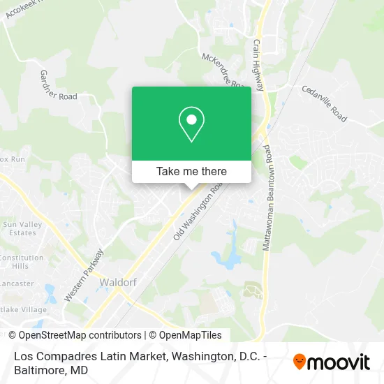 Los Compadres Latin Market map