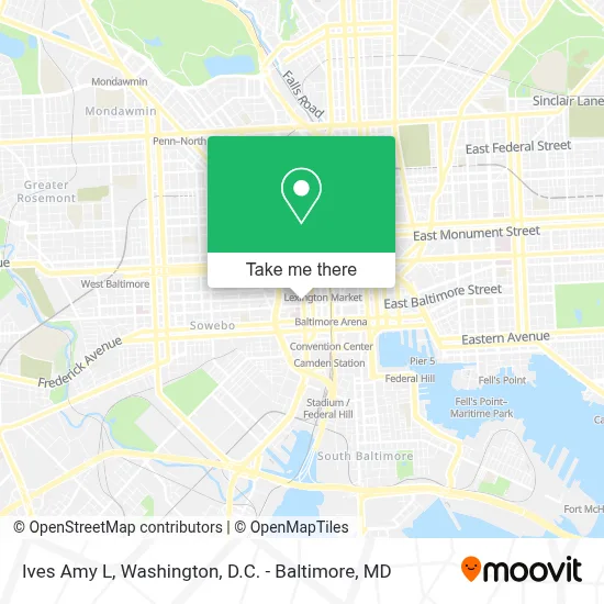 Ives Amy L map