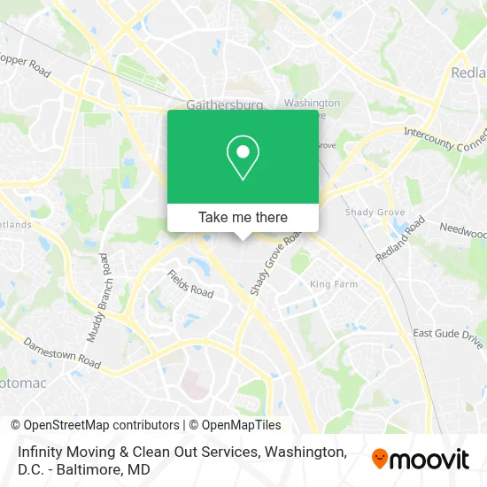 Infinity Moving & Clean Out Services map