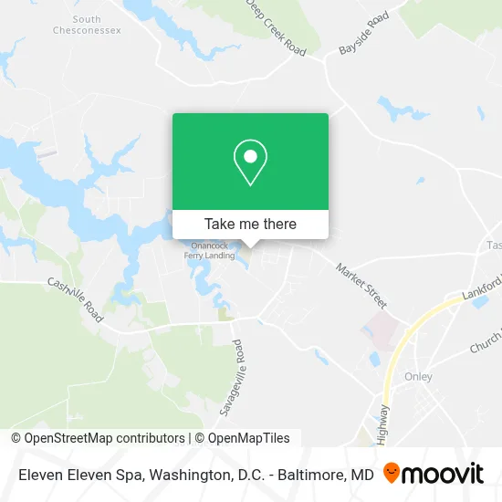 Eleven Eleven Spa map