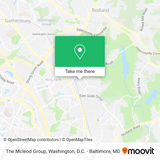 The Mcleod Group map