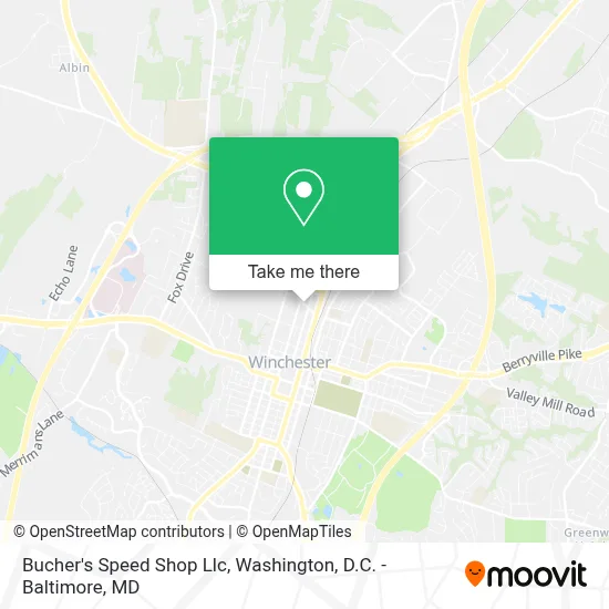 Bucher's Speed Shop Llc map