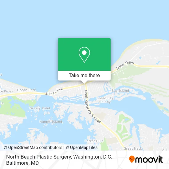 North Beach Plastic Surgery map