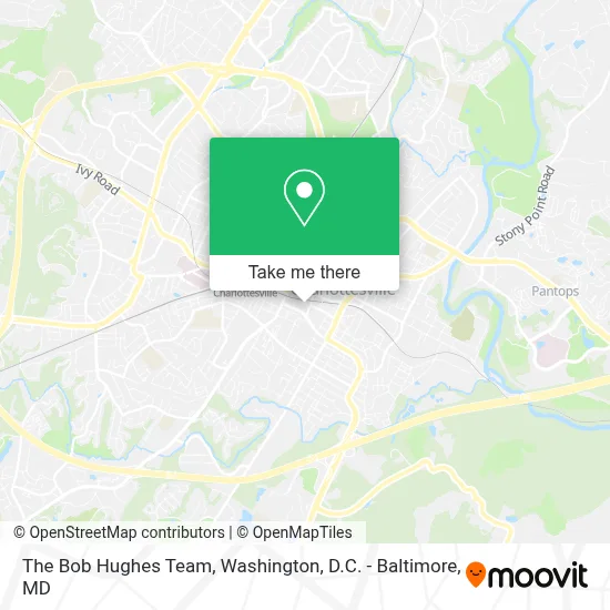 The Bob Hughes Team map