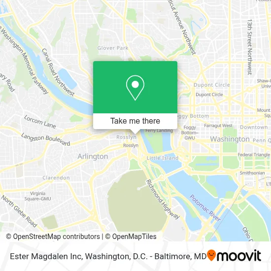 Ester Magdalen Inc map
