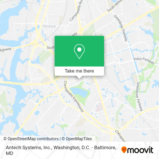 Antech Systems, Inc. map