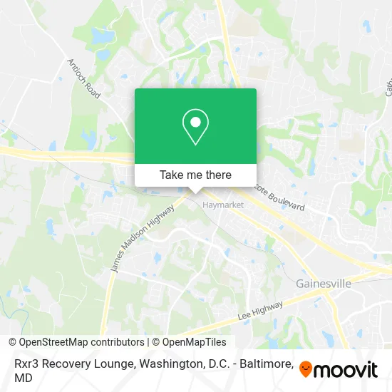 Rxr3 Recovery Lounge map