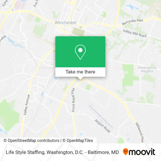 Life Style Staffing map