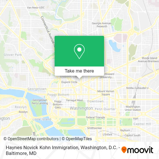 Haynes Novick Kohn Immigration map
