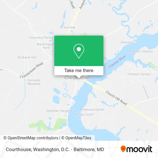 Courthouse map