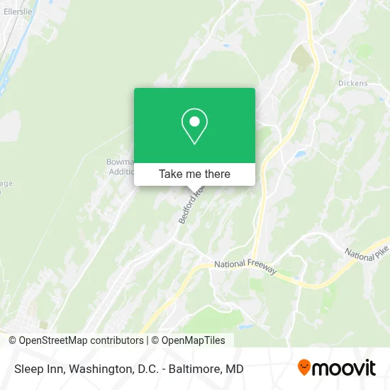 Sleep Inn map