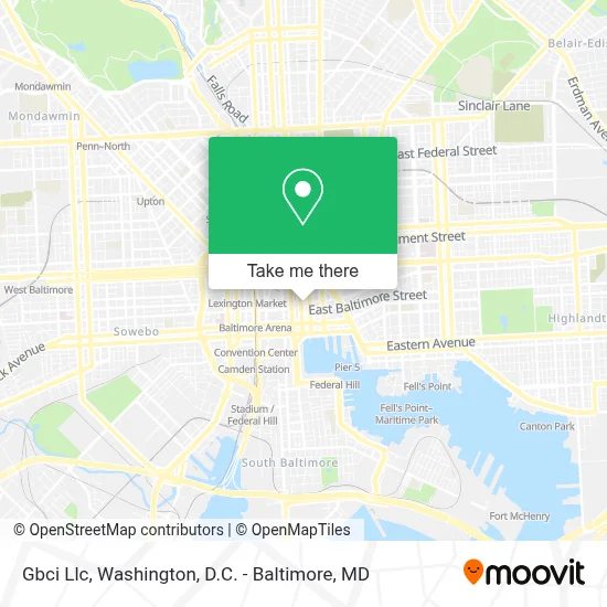 Gbci Llc map