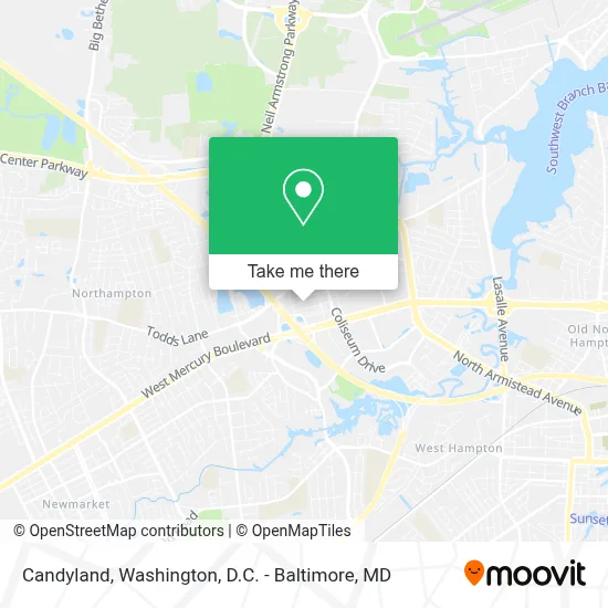 Candyland map