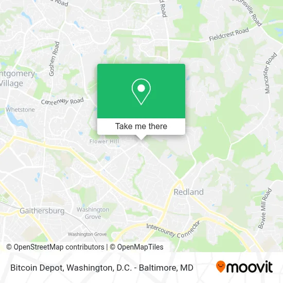 Bitcoin Depot map