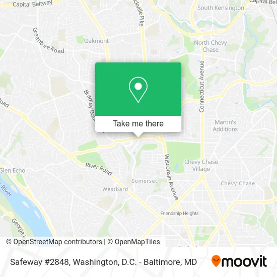 Safeway #2848 map