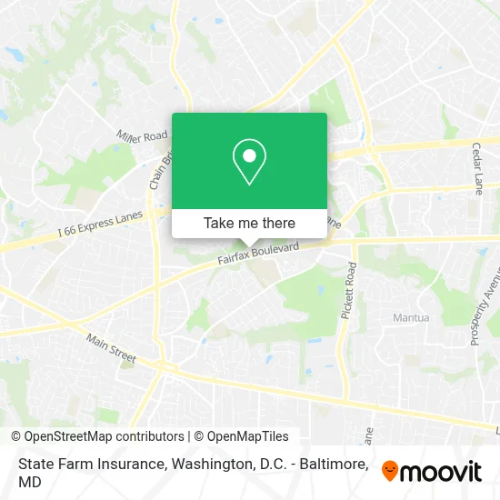 State Farm Insurance map