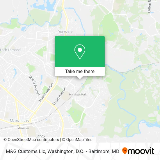 M&G Customs Llc map