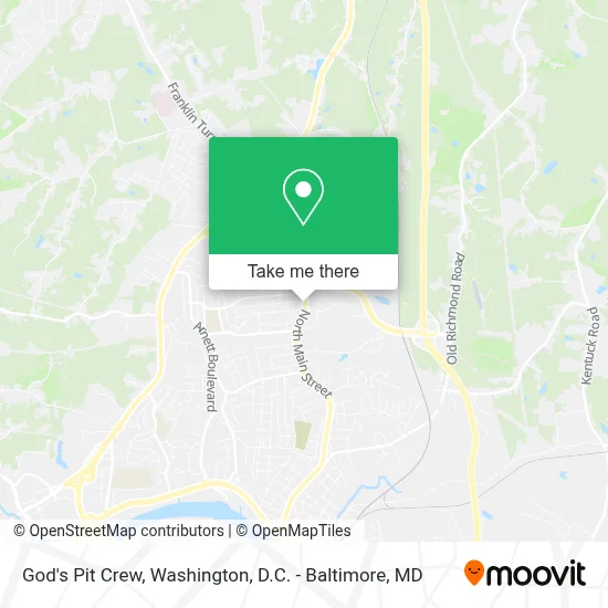 God's Pit Crew map