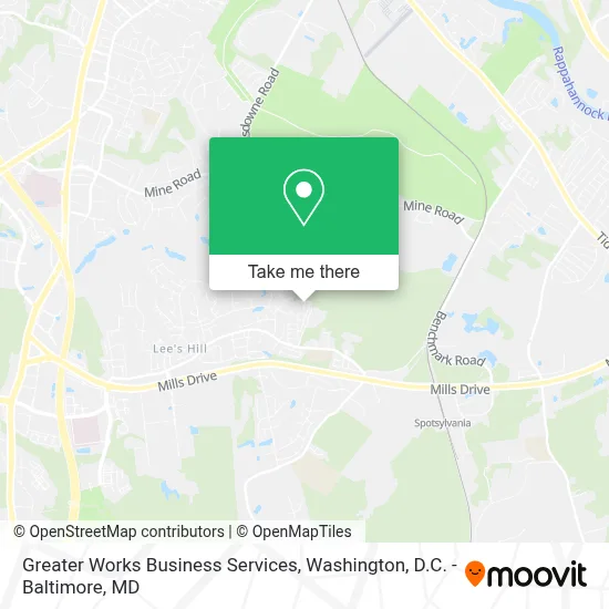 Greater Works Business Services map