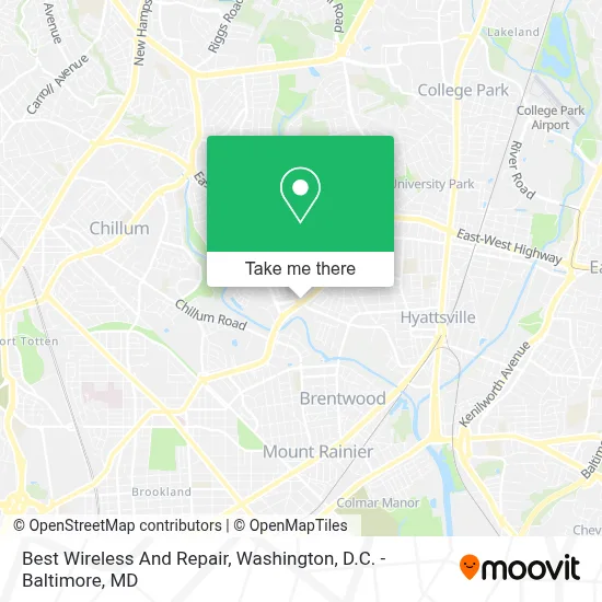 Best Wireless And Repair map