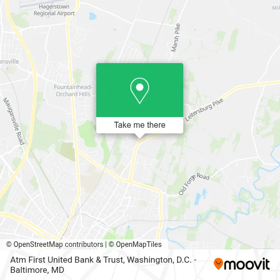 Atm First United Bank & Trust map