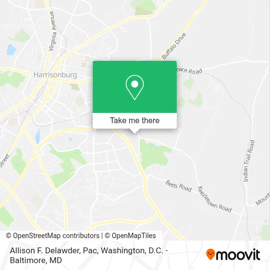 Allison F. Delawder, Pac map