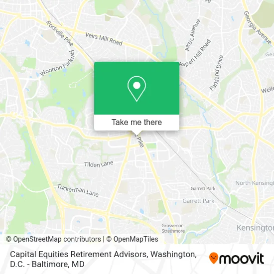 Capital Equities Retirement Advisors map