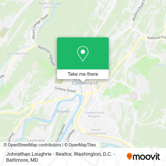 Johnathan Loughrie - Realtor map
