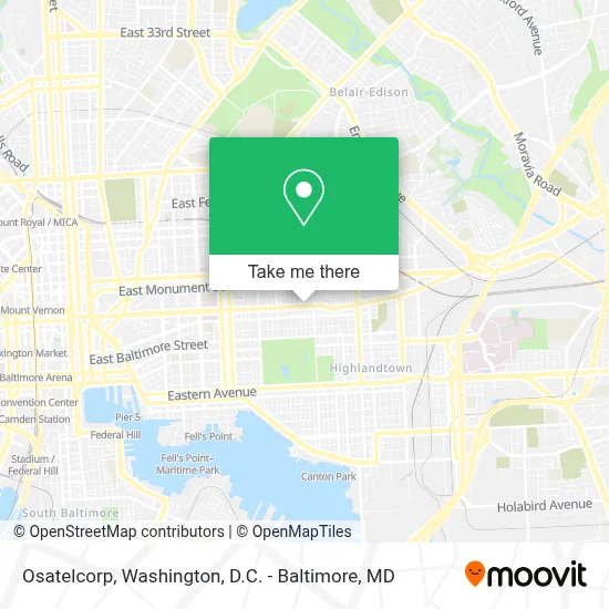 Osatelcorp map