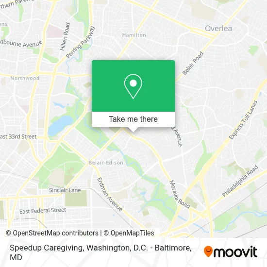 Speedup Caregiving map