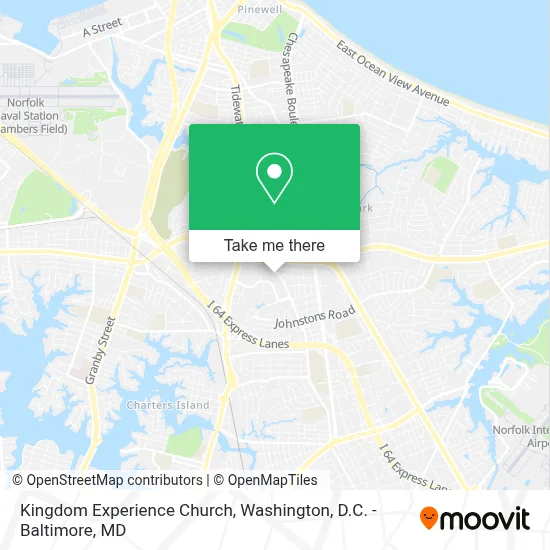 Kingdom Experience Church map