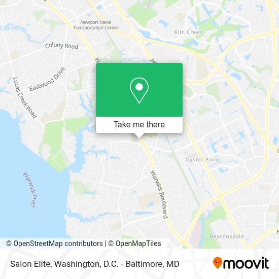 Salon Elite map