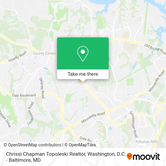 Chrissi Chapman Topoleski Realtor map