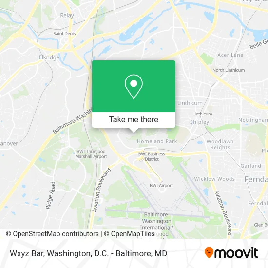Wxyz Bar map