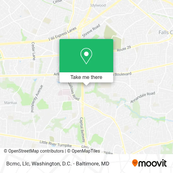 Bcmc, Llc map