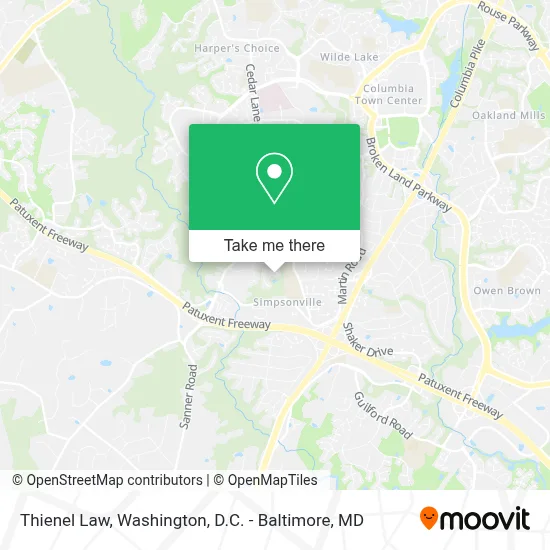 Thienel Law map