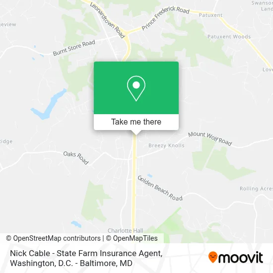 Nick Cable - State Farm Insurance Agent map