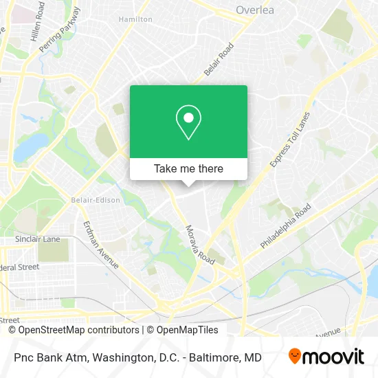 Pnc Bank Atm map