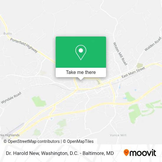 Dr. Harold New map