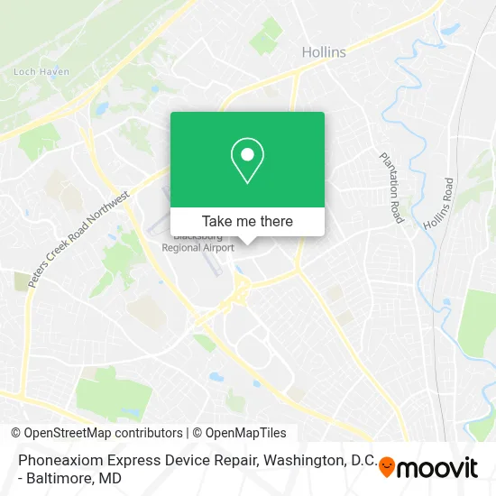 Phoneaxiom Express Device Repair map