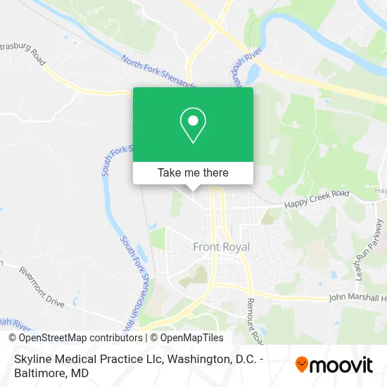Skyline Medical Practice Llc map