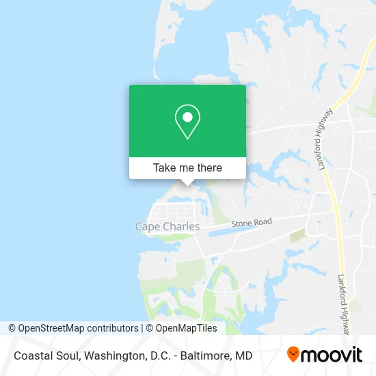Coastal Soul map