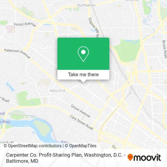 Carpenter Co. Profit-Sharing Plan map
