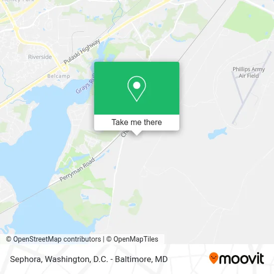 Sephora map