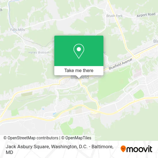 Jack Asbury Square map