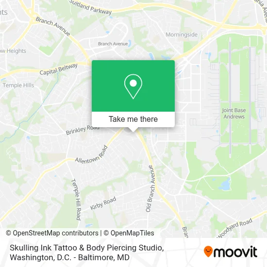 Skulling Ink Tattoo & Body Piercing Studio map