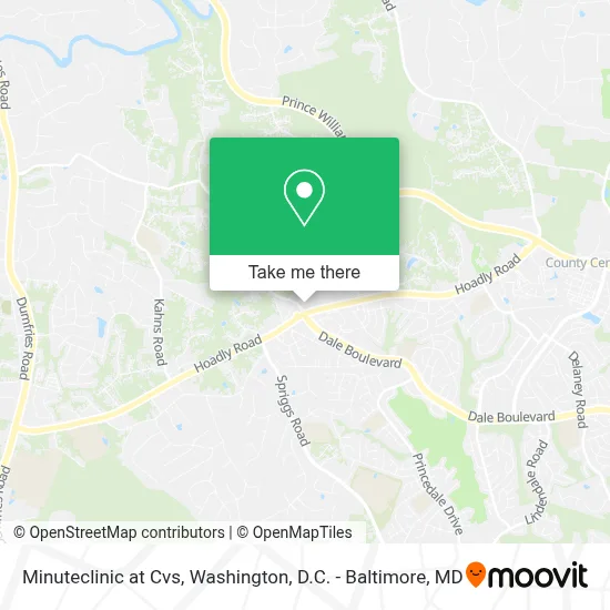 Minuteclinic at Cvs map